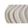 Vaso Home ESPRIT Bianco Gres Moderno 22 x 22 x 26 cm