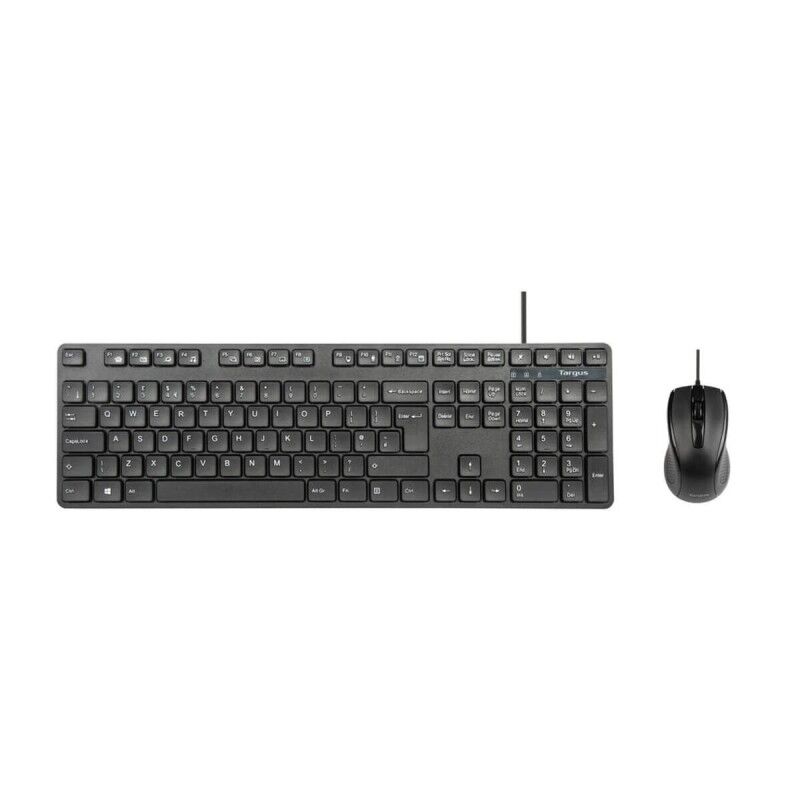 Tastiera e Mouse Targus AKM622ES Nero Spagnolo QWERTY Tastiera e Mouse Targus AKM622ES Nero Spagnolo QWERTY