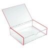 Scatola con Coperchio polipropilene 13 x 4,8 x 17,1 cm