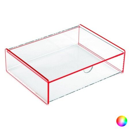Scatola con Coperchio polipropilene 13 x 4,8 x 17,1 cm