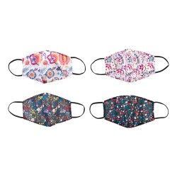 Mascherina Igienica DKD Home Decor Multicolore 4 Unità