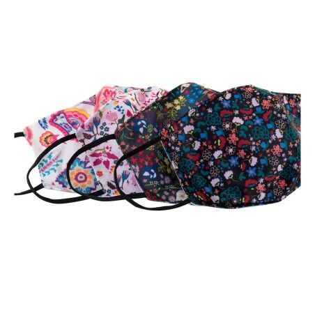 Mascherina Igienica DKD Home Decor Multicolore 4 Unità
