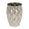 Vaso Argentato Ferro 30 x 30 x 44,5 cm