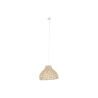 Lampadario Home ESPRIT Marrone Chiaro Metallo Corda 53 x 42 x 32 cm