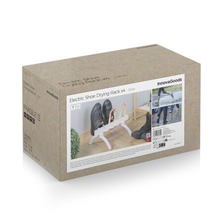 Stendino Elettrico per Scarpe Droe InnovaGoods 40 W 2 paia
