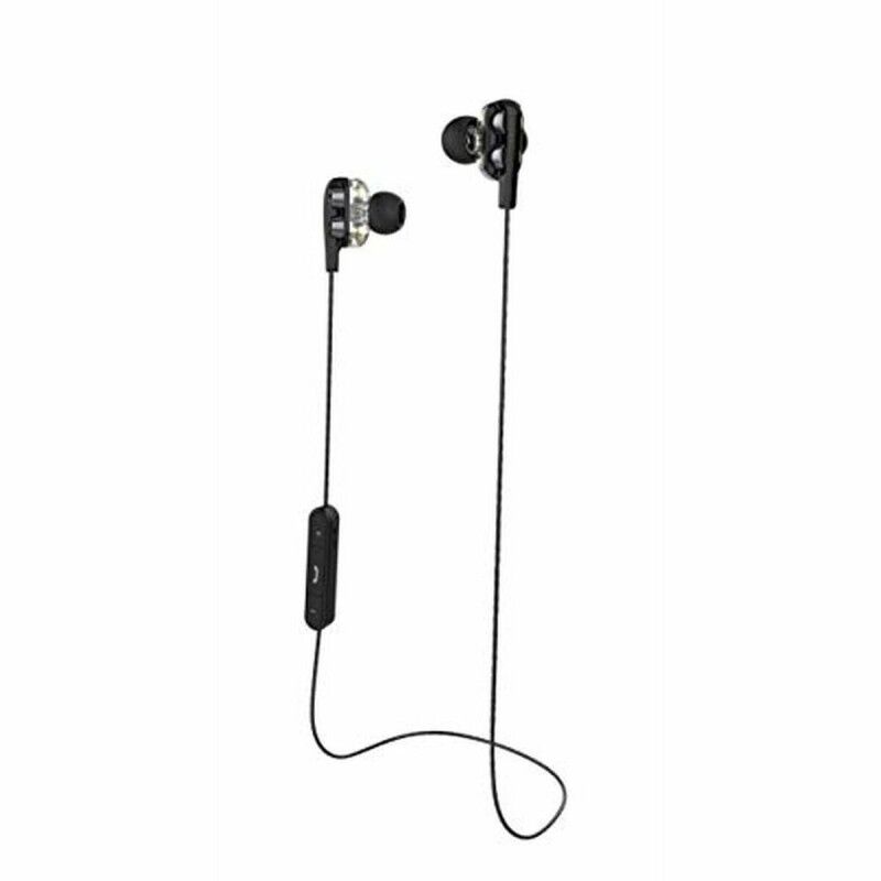 Auricolari Bluetooth con Microfono CoolBox CoolTwin Nero