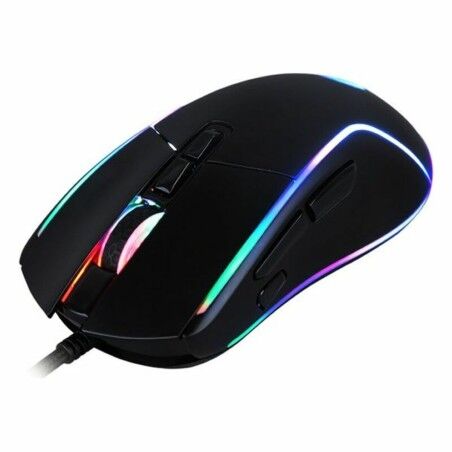 Mouse Gaming con LED CoolBox DeepDarth Nero 6400 dpi
