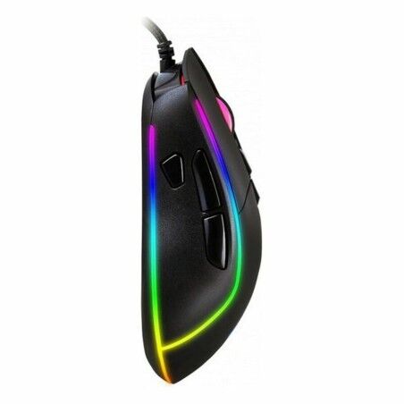 Mouse Gaming con LED CoolBox DeepDarth Nero 6400 dpi