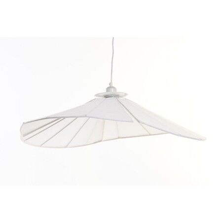Lampadario DKD Home Decor Metallo Lino Bianco 50 W (68 x 68 x 21 cm)