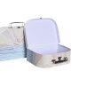 Set di Scatole Decorative DKD Home Decor Multicolore Metallo Cartone 28 x 9,5 x 20 cm (2 Unità)
