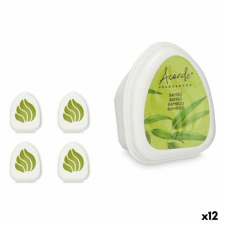 Set Deodorante per Ambienti Acorde MINIG-BAMBOO Bambù 50 g (12 Unità)