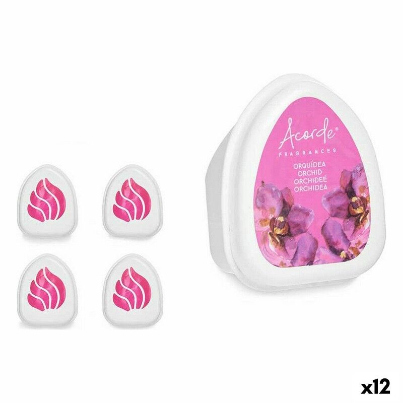 Set Deodorante per Ambienti Acorde MINIG-ORCHID Orchidea 50 g (12 Unità) Set Deodorante per Ambienti Acorde MINIG-ORCHID Orchidea 50 g (12 Unità)