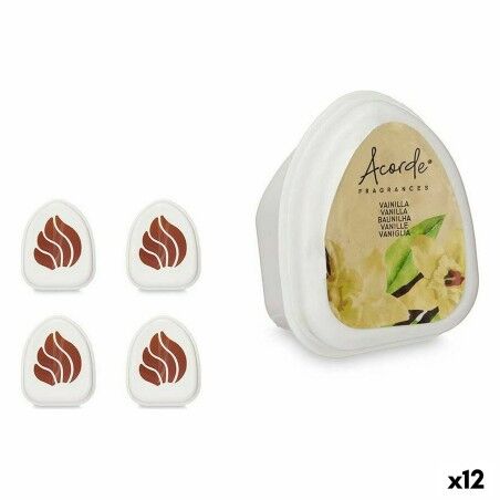 Set Deodorante per Ambienti Acorde MINIG-VANILLA Vaniglia 50 g (12 Unità)