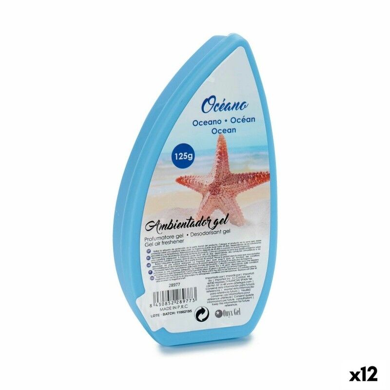 Deodorante per Ambienti Acorde AR1810542 Oceano 125 g Gel (12 Unità)