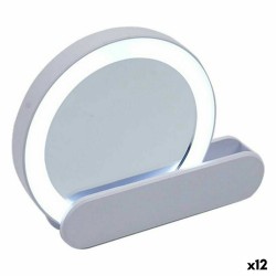 Specchio Berilo YXL2112-SB Bianco ABS 9 x 2 x 10 cm Luce LED (12 Unità)