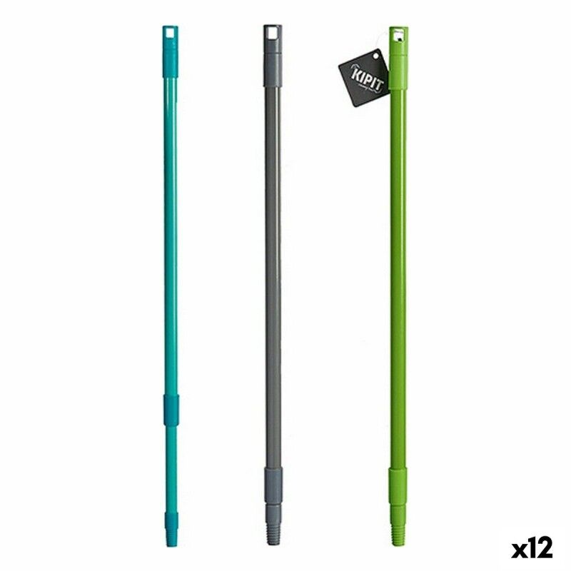Mazza per la Scopa Kipit CC16890-B Metallo Plastica 120 cm Estensibile (12 Unità) Mazza per la Scopa Kipit CC16890-B Metallo Plastica 120 cm Estensibile (12 Unità)