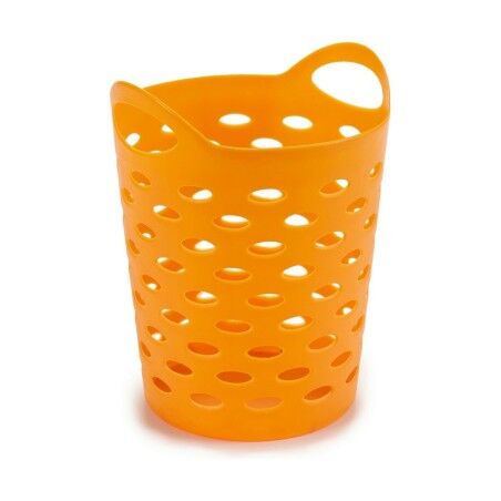 Cestino per Mollette Giallo Azzurro Arancio Rosa polistirene 14 x 17 x 14 cm (12 Unità)