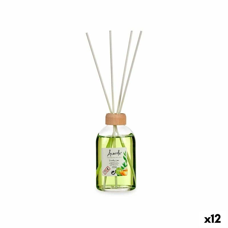 Bastoncini Profumati Acorde 83661 Lime Tè Verde 100 ml (12 Unità) Bastoncini Profumati Acorde 83661 Lime Tè Verde 100 ml (12 Unità)
