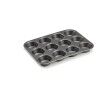 Stampo per Dolci Kinvara CK57179 Grigio scuro Metallo Acciaio al carbonio 20 x 2 x 26 cm (12 Unità)