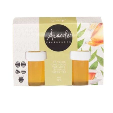 Set Deodorante per Ambienti Acorde 1165-TEVERDE Tè Verde Gel (24 Unità)