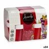 Set Deodorante per Ambienti Acorde 1165-FRUTOS RO Frutti rossi Gel (24 Unità)