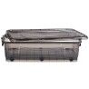 Scatola con Ruote per Organizzare Kipit TP484-2 Antracite Plastica 40 L (6 Unità)