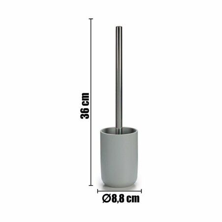 Set da Bagno Berilo CN-B6369-G Grigio polipropilene 4 Pezzi (6 Unità)