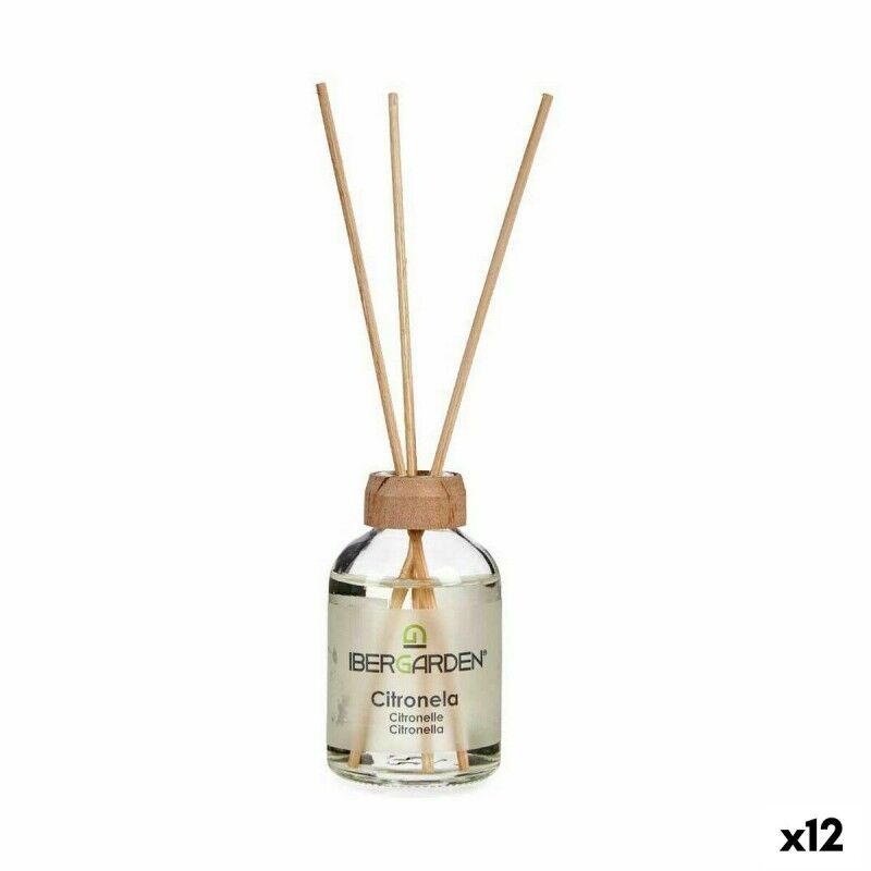 Bastoncini Profumati Ibergarden 68922 AR Citronella 50 ml (12 Unità) Bastoncini Profumati Ibergarden 68922 AR Citronella 50 ml (12 Unità)