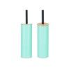 Scopino per il Bagno Berilo B1041C BAMBOO - 397 Menta Metallo Bambù Plastica 9,5 X 27 X 9,5 cm (6 Unità)