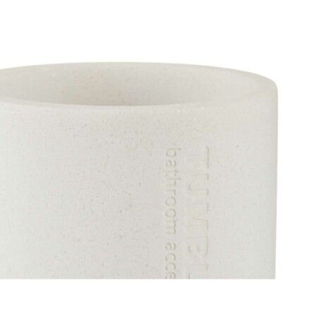 Portaspazzolini da Denti Berilo B5456BC-2 - 450 Bianco Resina 7,8 x 10,5 x 7,8 cm (6 Unità)