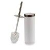 Scopino per il Bagno Berilo BP15-005R-2 Bianco Argentato Plastica 9,5 x 38,5 x 9,5 cm (6 Unità)