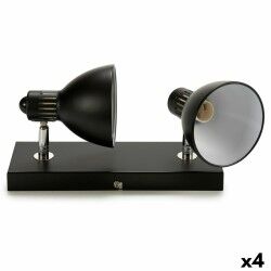 Lampadario Grundig Nero Metallo 40 W 15 x 9 x 32 cm E14 (4 Unità)