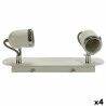 Lampadario Grundig Bianco Metallo 50 W 8 x 13 x 31 cm GU10 (4 Unità)