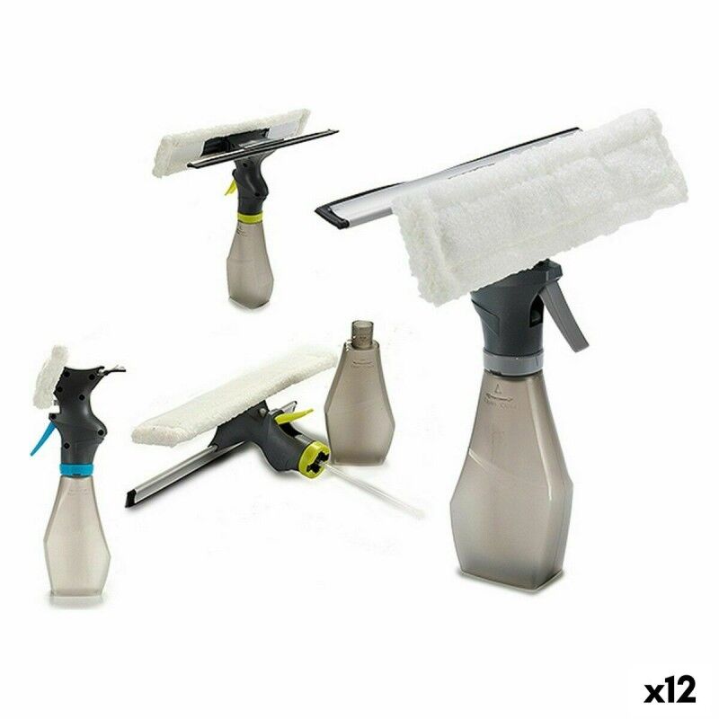 Lavavetri con Pulitore a Vapore Integrato Doppia Plastica 26 x 27,5 x 26 cm (12 Unità) Lavavetri con Pulitore a Vapore Integrato Doppia Plastica 26 x 27,5 x 26 cm (12 Unità)