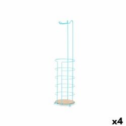 Portarotolo di Carta Igienica Berilo W7276PB - 388 Azzurro 16,5 x 63,5 x 16,5 cm (4 Unità)