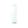 Portarotolo di Carta Igienica Berilo W7276PB - 388 Azzurro 16,5 x 63,5 x 16,5 cm (4 Unità)