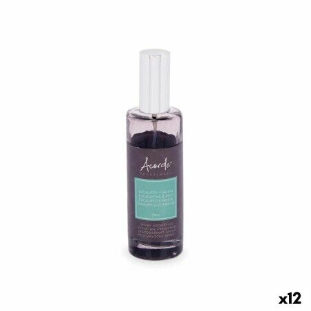 Diffusore Spray Per Ambienti Acorde E-519 Eucalipto Menta 70 ml (12 Unità)