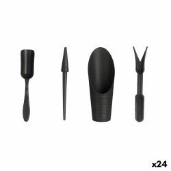 Set di Attrezzi Ibergarden KDS0102102 Antracite polipropilene Giardino (24 Unità)