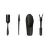Set di Attrezzi Ibergarden KDS0102102 Antracite polipropilene Giardino (24 Unità)