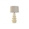 Lampada da tavolo Home ESPRIT Crema Gres 50 W 220 V 40 x 40 x 76 cm