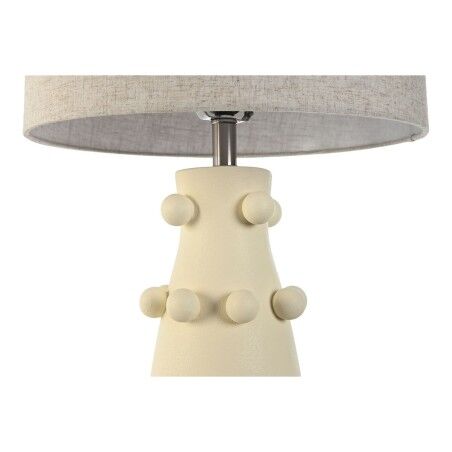 Lampada da tavolo Home ESPRIT Crema Gres 50 W 220 V 40 x 40 x 76 cm