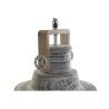 Lampadario Home ESPRIT Grigio Legno Metallo Ferro 25 W 39 x 39 x 45 cm