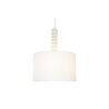 Lampadario Home ESPRIT Bianco Ferro 40 x 40 x 50 cm