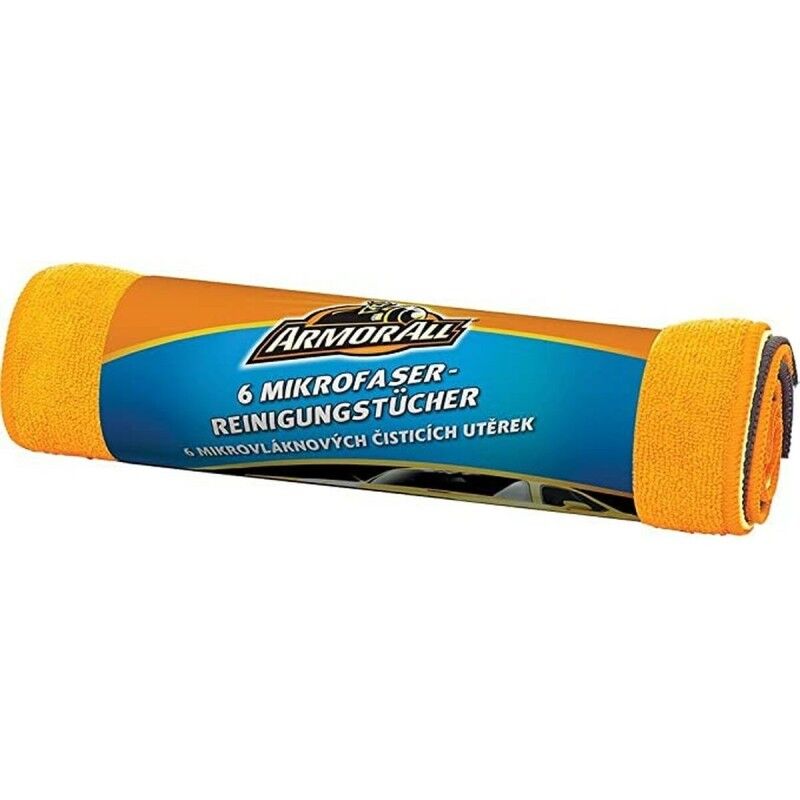 Set di Asciugamani da Cucina Armor All E303628500 Microfibra 6 Unità Set di Asciugamani da Cucina Armor All E303628500 Microfibra 6 Unità