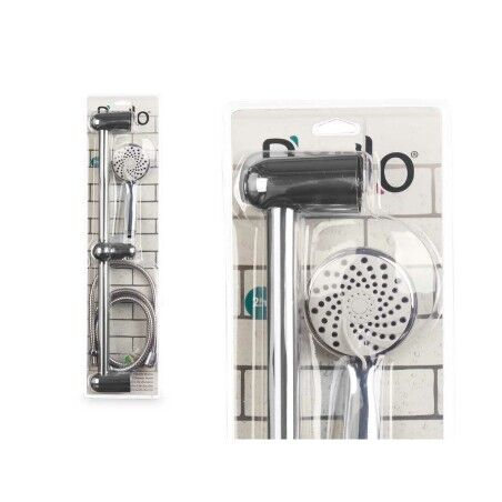 Set doccia Berilo 168 Bianco Argentato Metallo