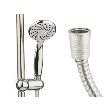 Set doccia Berilo 168 Bianco Argentato Metallo