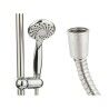Set doccia Berilo 168 Bianco Argentato Metallo