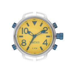 Orologio Unisex Watx & Colors RWA3747  Giallo (Ø 49 mm)