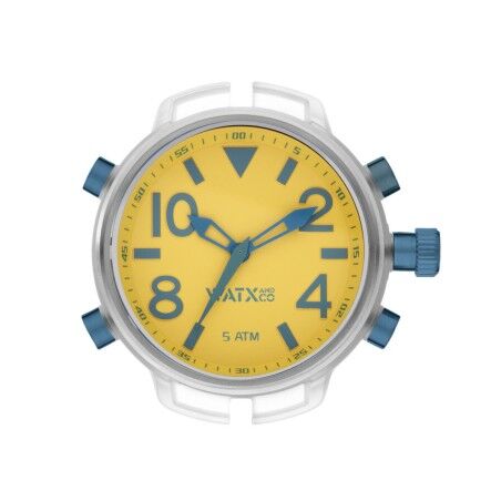 Orologio Unisex Watx & Colors RWA3747  Giallo (Ø 49 mm)