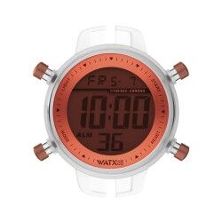 Orologio Unisex Watx & Colors RWA1089 Arancio (Ø 43 mm)